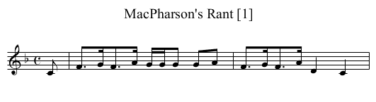 MacPharson's Rant [1] - staff notation