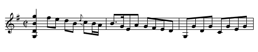 Mac's Hornpipe - staff notation