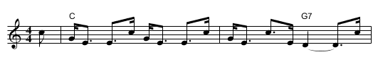 MacVicar's Strathspey - staff notation