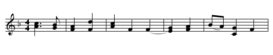 Mad Robin (Love Me Little, Love me Long) - staff notation