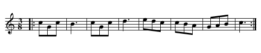Madam Saqui's Waltz - staff notation