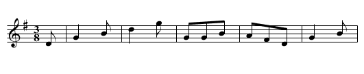Madame Catalani's Waltz. Car(G).37 - staff notation