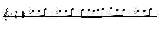 Madame Ricamiers Waltz - staff notation