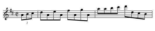 Madame Vanoni - staff notation