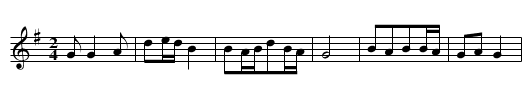 Madaoge - staff notation