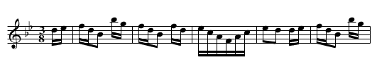 Mad.m Buonaparte's Waltz.abc - staff notation