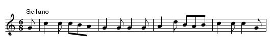 Madrigal, the - staff notation