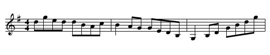 Maeve's Reel - staff notation