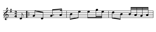 Maggie in the Woods - staff notation