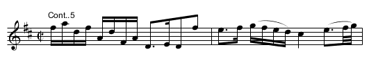 Maggie Lawder,Variations,Pt2. WCl.69 - staff notation