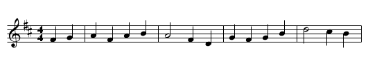 Maggie May - staff notation