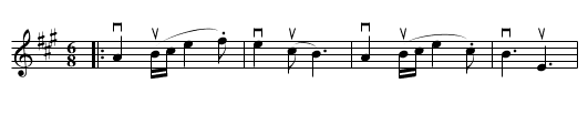 MAGGIE O' HAM - staff notation