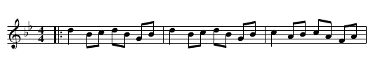 Maggie's Apron - staff notation