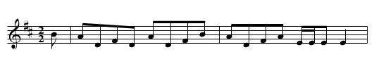 Maggie's Wame,aka. JBut.315 - staff notation