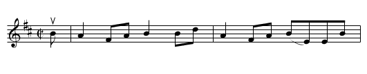 MAGGY GOWLACH'S REEL - staff notation