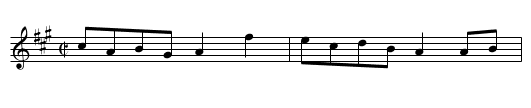 Magic Dance, The - staff notation