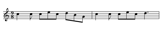 Magic Girdle, The - staff notation