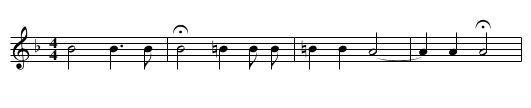 Magnificat - staff notation