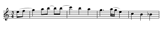 Magnolia Waltz - staff notation