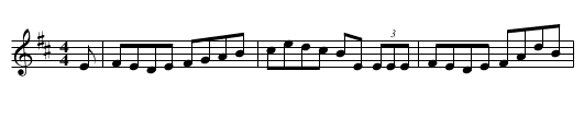 Maguire's Dream - staff notation