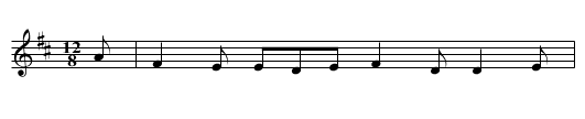 Maguire's Kick - staff notation