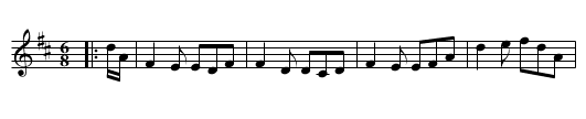 Maguire's Kick - staff notation