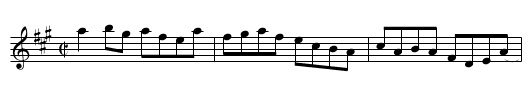Mahoney's Reel - staff notation