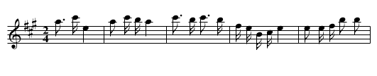 Mai bianshi - staff notation