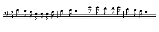 Mai ronghua - staff notation