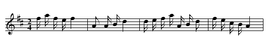 Mai sirong - staff notation