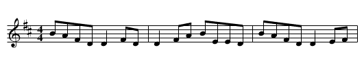 Maid Amongst the Roses - staff notation