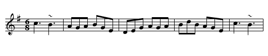 Maid in the Meadow, The - staff notation
