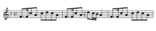 Maid of Islay, The - staff notation