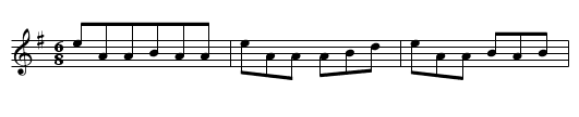 Maid of Tramore, The - staff notation