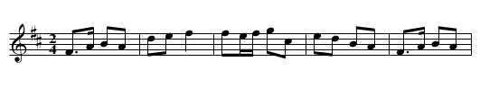 Maids Of Ardagh, The - staff notation