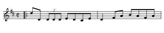 Maids of Castlebar, The - staff notation