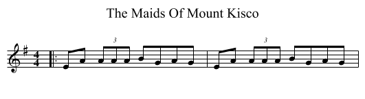 Maids Of Mount Kisco, The  - staff notation