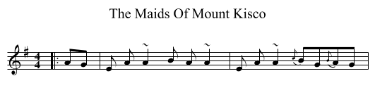 Maids Of Mount Kisco, The  - staff notation