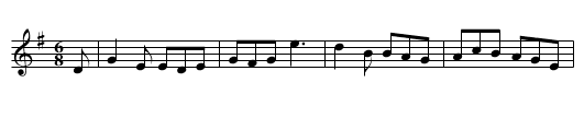 Maids of Selma - staff notation