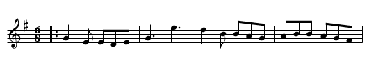 Maids of Selma - staff notation