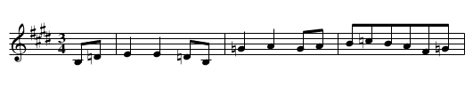 Maighre an chúil órbhui, S. 72 - staff notation