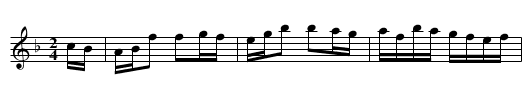 MAINE HORNPIPE - staff notation