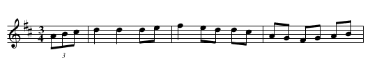 Máire & Brian - staff notation