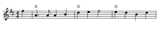 Mairi's Wedding (aka Lewis Bridal Song) - staff notation