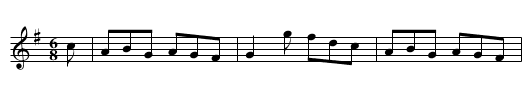 Máirseáil Alasdruim - staff notation