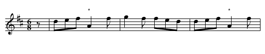 Majecky in London - staff notation