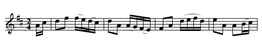 Major Jas. Campbell's Quick Step W.F.R. - staff notation