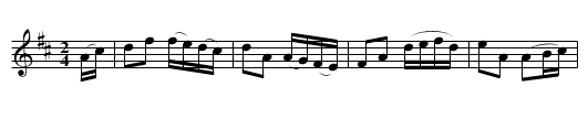 Major Jas.Campbell's Quick Step. RH.265 - staff notation