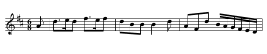 Major Logan's Favorite [2] - staff notation