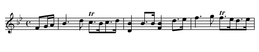 Major Macbean 6th Regt.'s March - staff notation